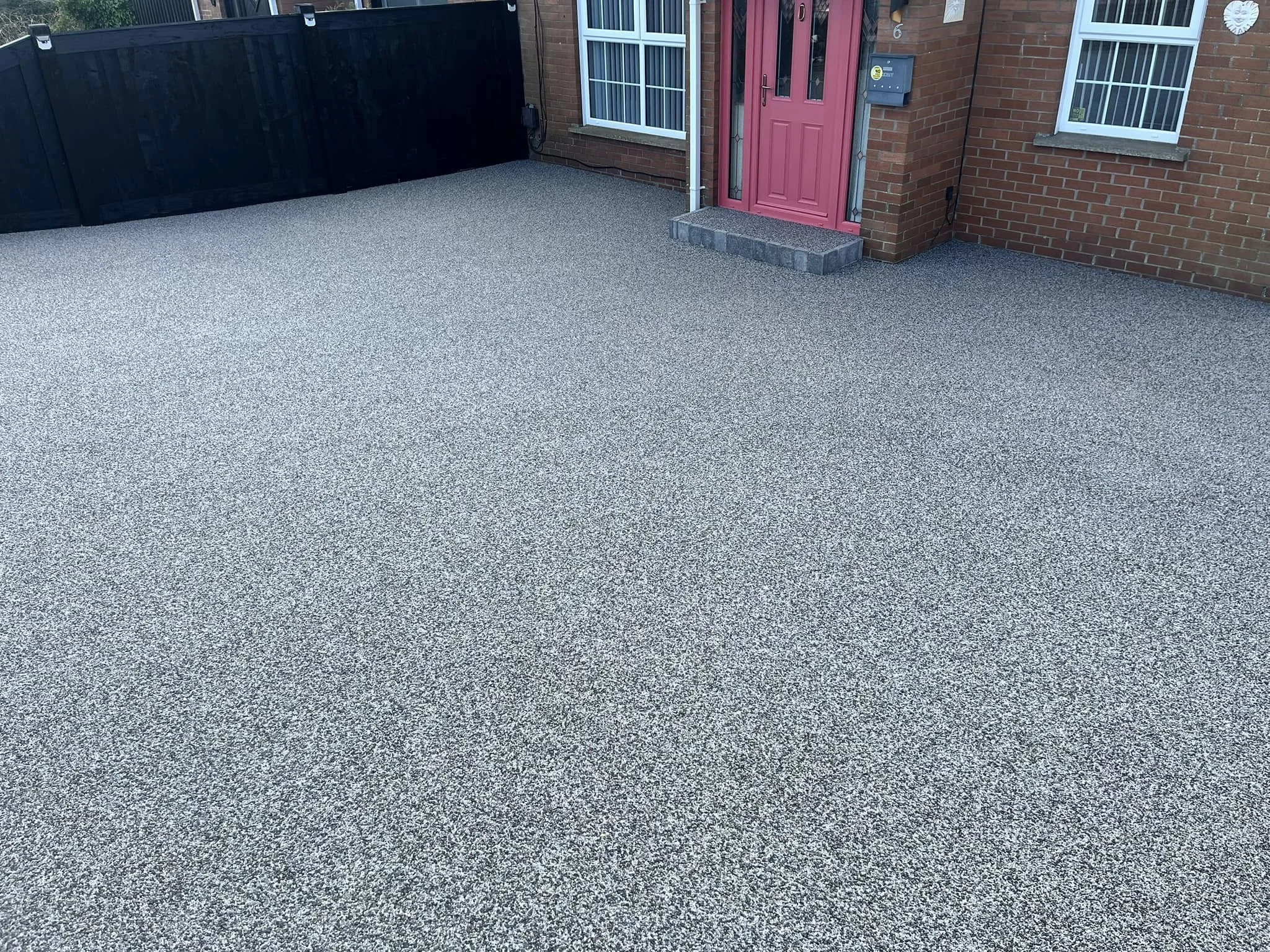 Silver Grey Resin Bound — Esher 1930s Semi-Detached
